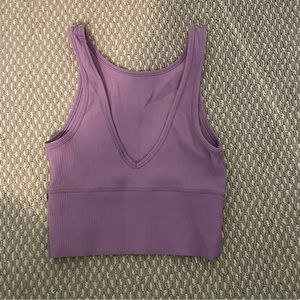 Lululemon power pivot ribbed tank top